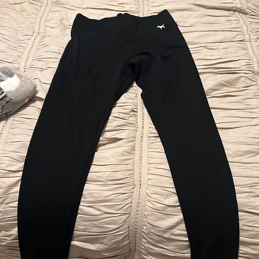 Pink yoga pants